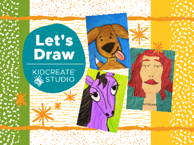Kidcreate Studio - Fairfax Station.  Let's Draw Weekly Class (5-12 Years)